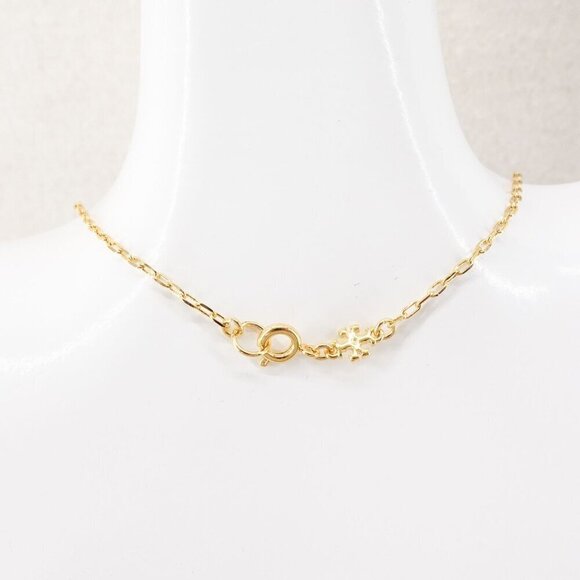 Tory Burch Kira Pearl Necklace Gold/ Ivory OS - Picture 6 of 12